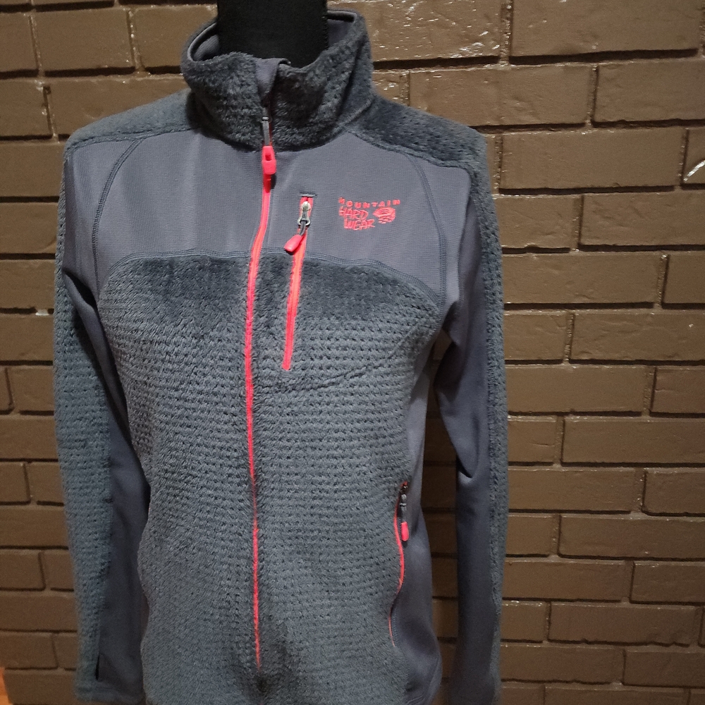 Mountain Hardwear Women's Gray Polartec Fleece Jacket